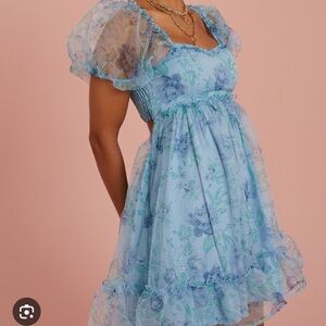 NWT ALTARD STATE Lunar Organza Puff Dress